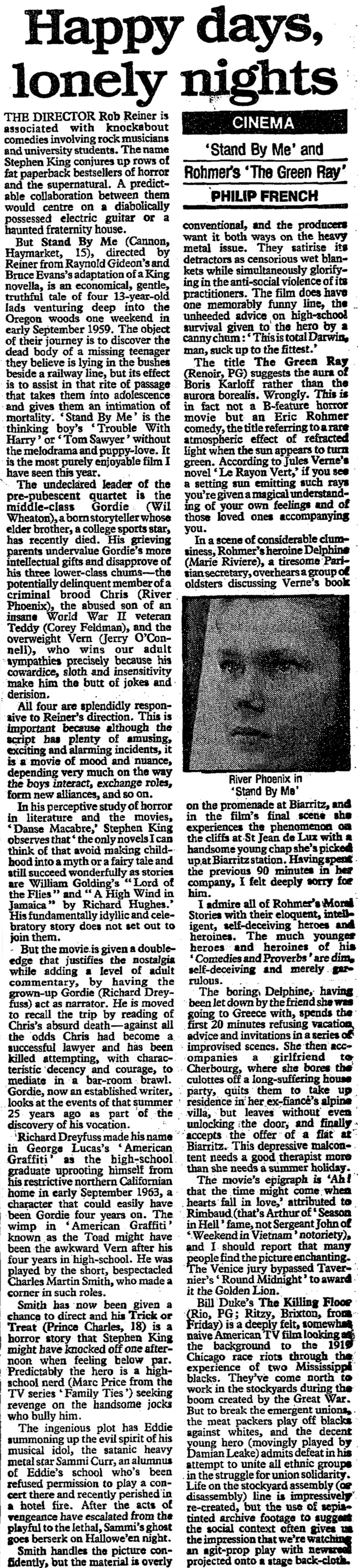 stand by me film review essay stand by me film review essay