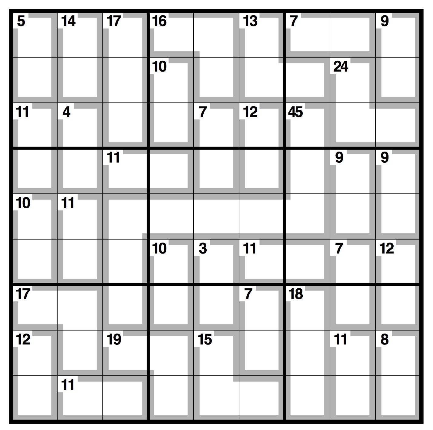 killer-sudoku-puzzles-fun-with-sudoku-233-234-printable-killer-sudoku-azul-roberson