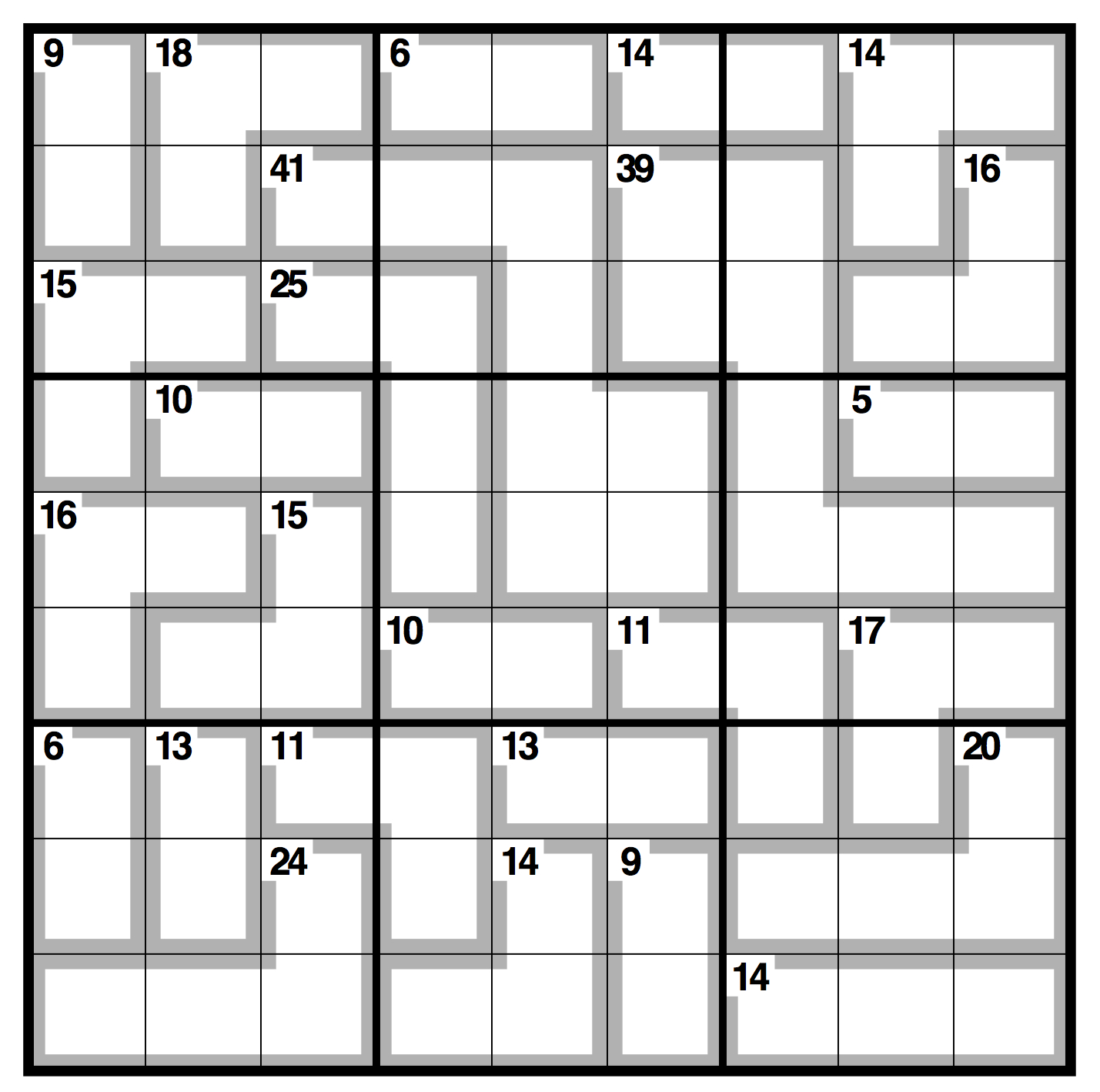 killer sudoku online