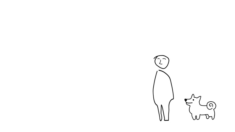 Cartoon of man swearing at bird