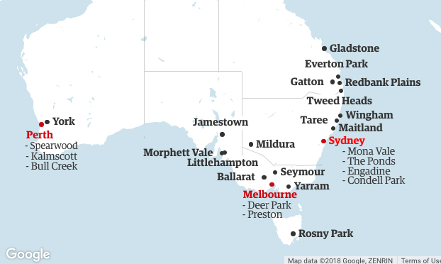 Reports of fruit contamination being investigated by police.