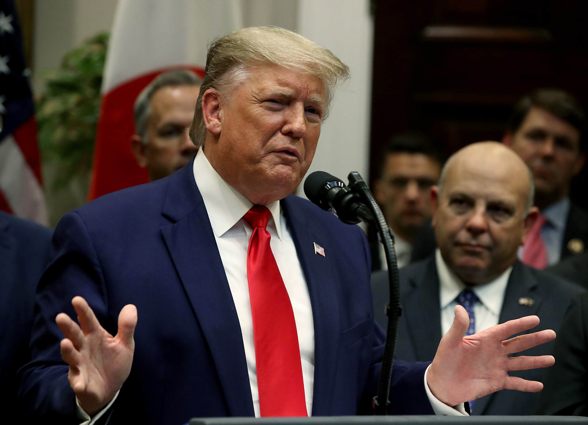 On Tuesday, Trump went on Twitter to say he ordered Sondland to be blocked.