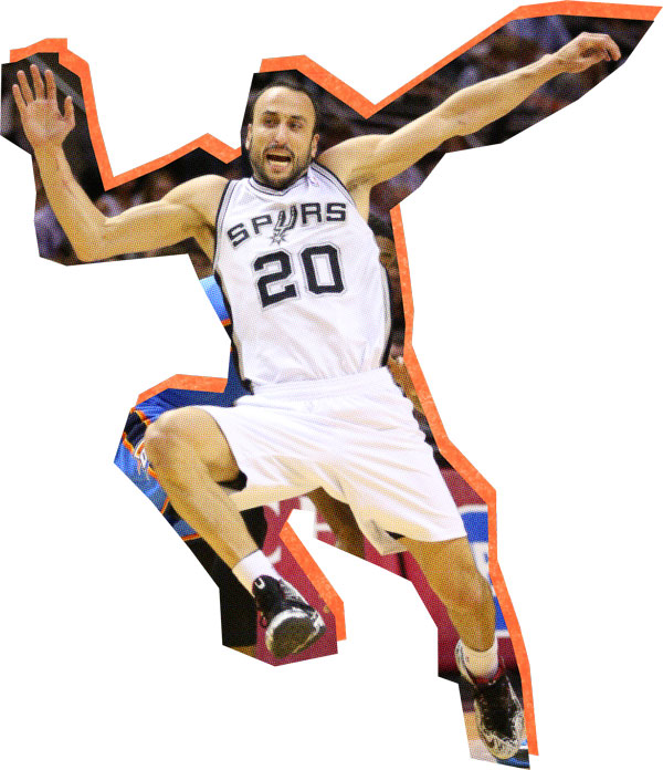 Manu Ginobili was known for his simulation skills during his career