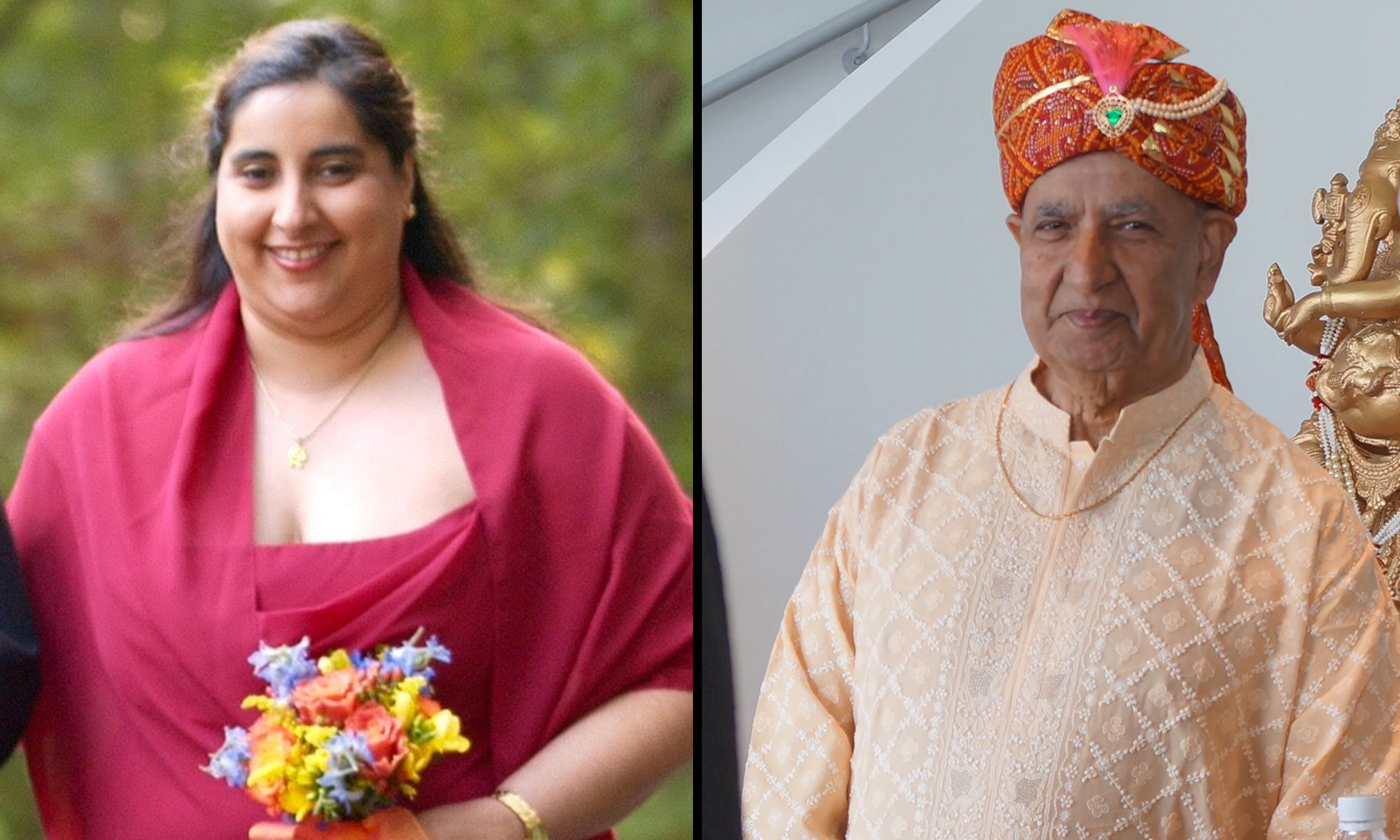 Dr Priya Khanna, left, and her father Dr Satyender Khanna both fell ill with coronavirus in March. They never recovered.