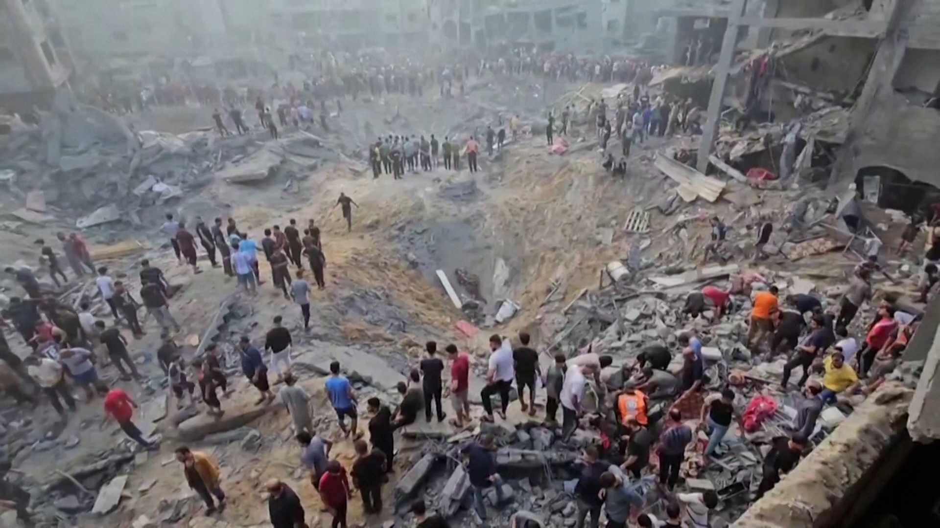 Cratered ground and destroyed lives: piecing together the Jabalia